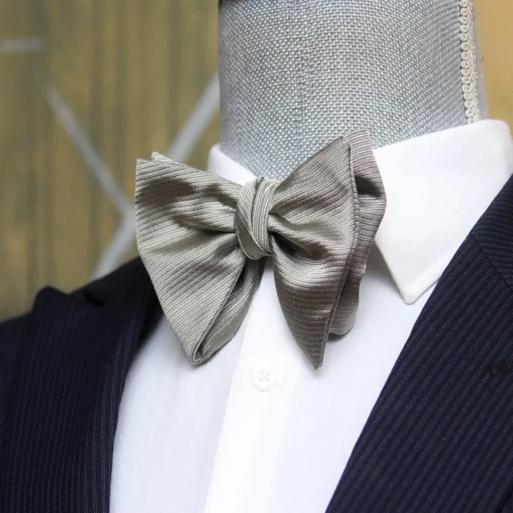 NWT Men's Self-tied Bow Tie Silk big Butterfly Bowtie S673‎